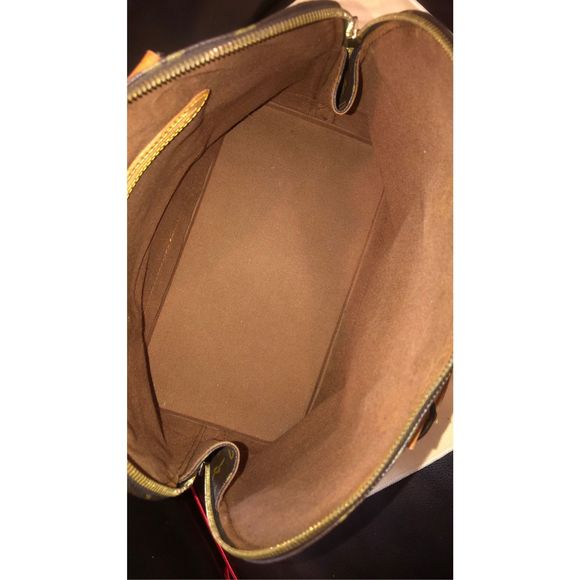 LOUIS VUITTON Alma Monogram Top Handle Crossbody Shoulder Bag VI0916 - Picture 6 of 16